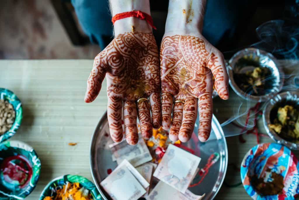 Women Hands India Solo Culture Travel