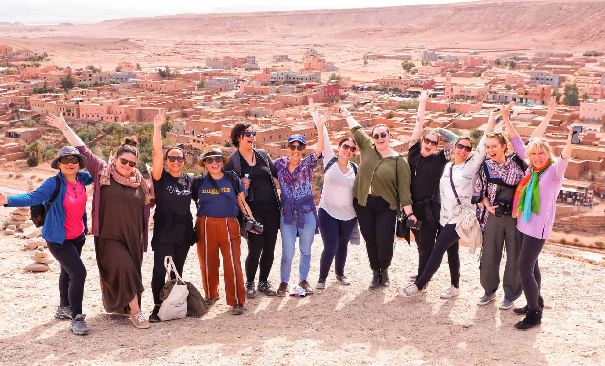 Women group trip Morocco