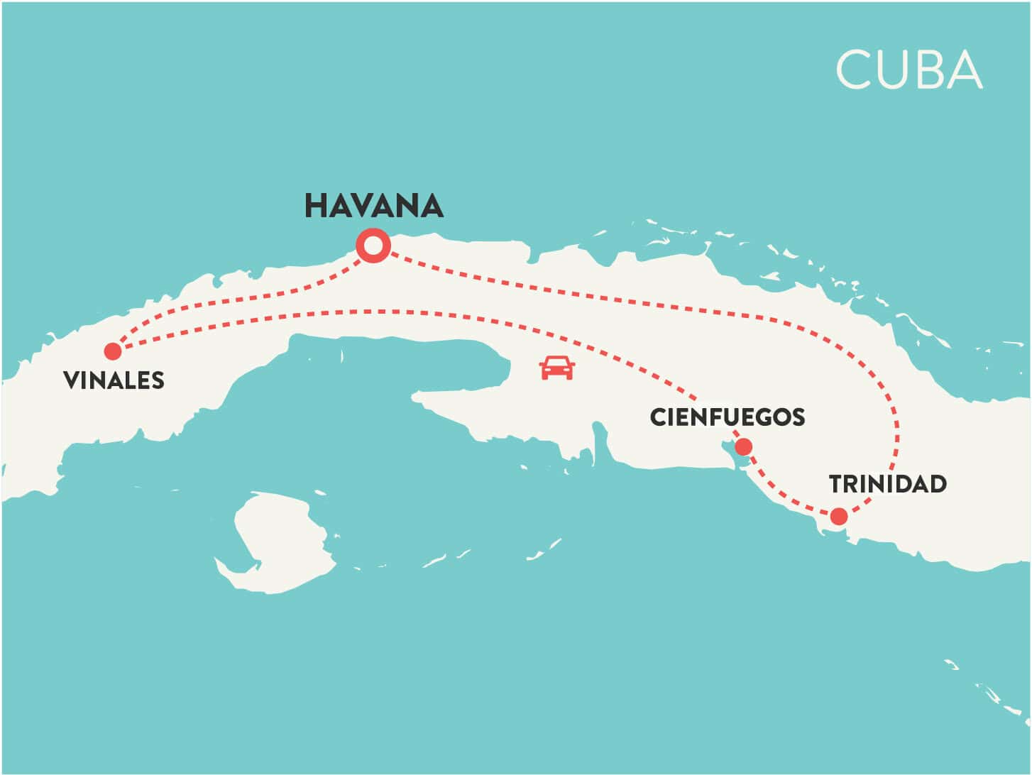 Cuba SoFe Travel Women Only Tour   Cuba Map 26 