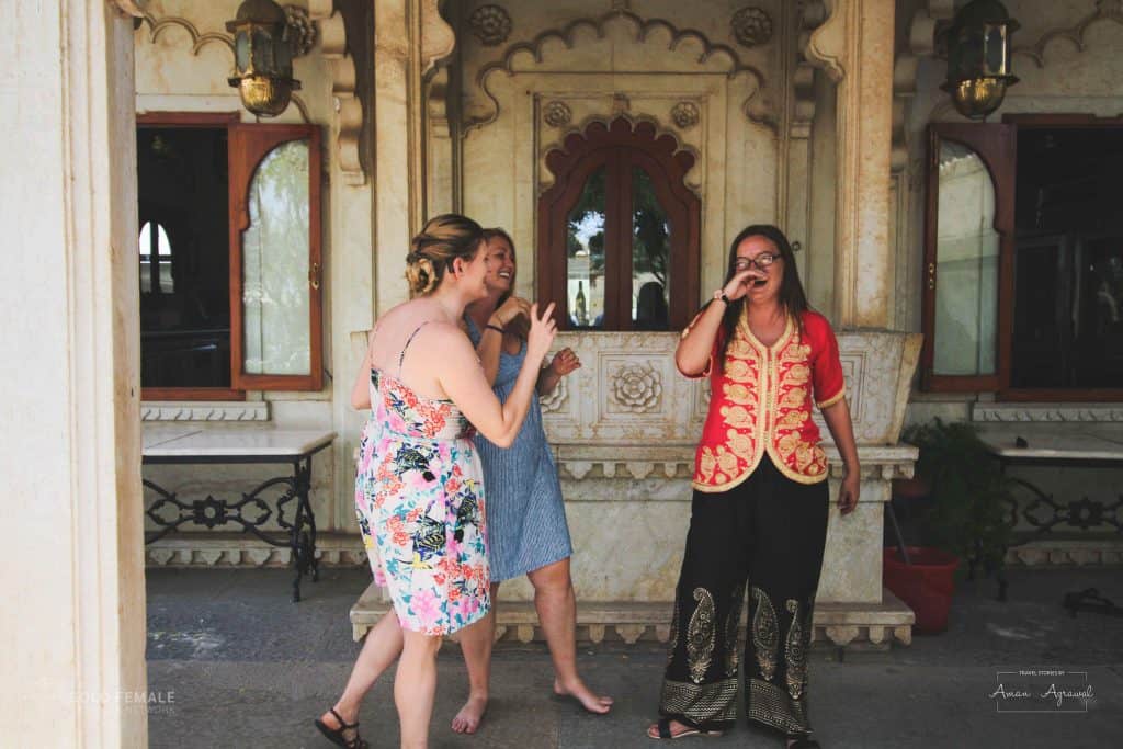Women group trip India
