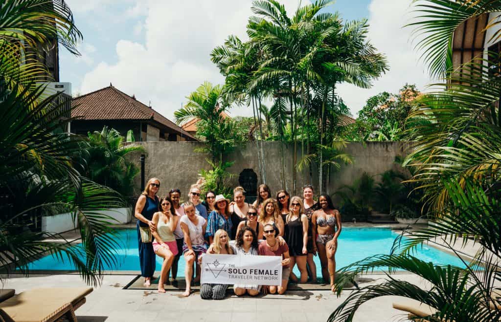 Women group trip Bali