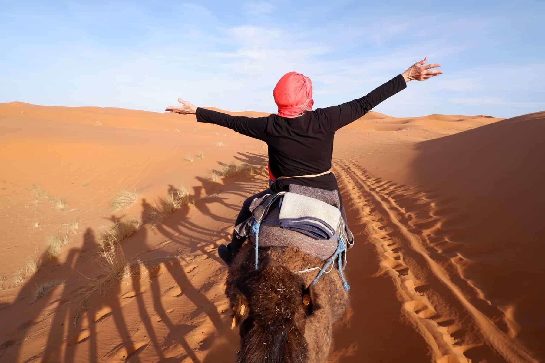 female tour guide in morocco