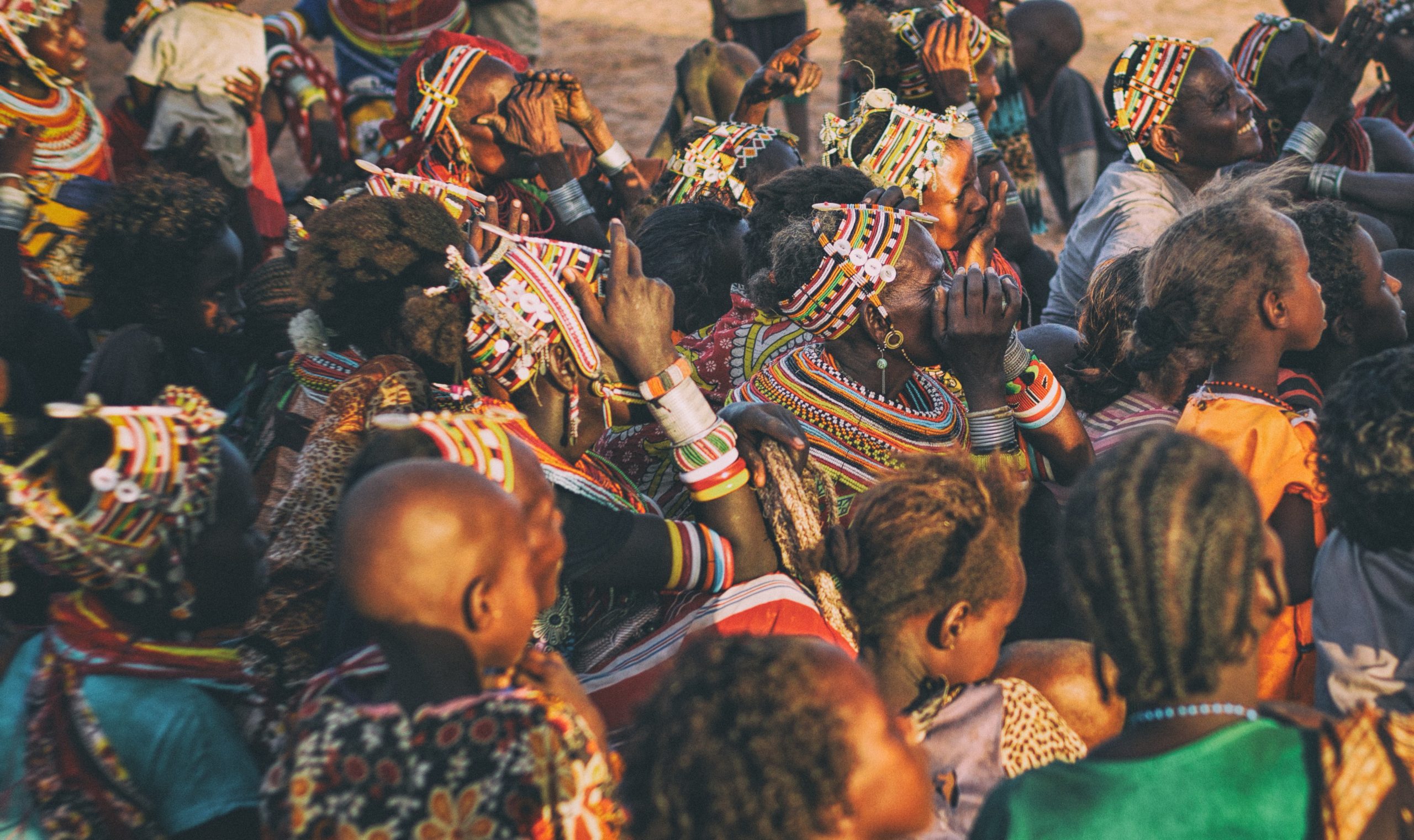 women only village ceremony in Kenya