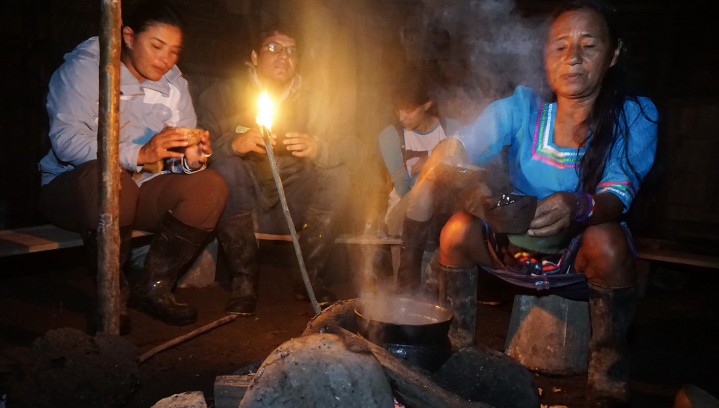 guayusada ceremony in Ecuador SoFe Travel Tour