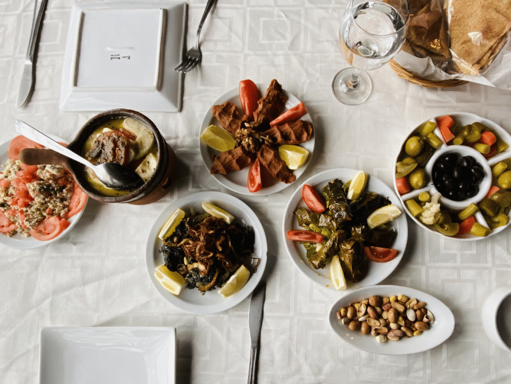 lebanese food in Lebanon