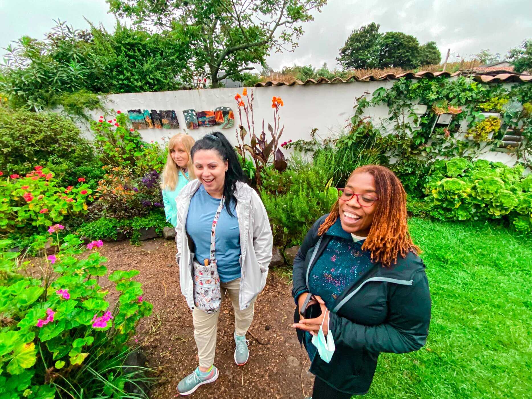 Community visit Ecuador