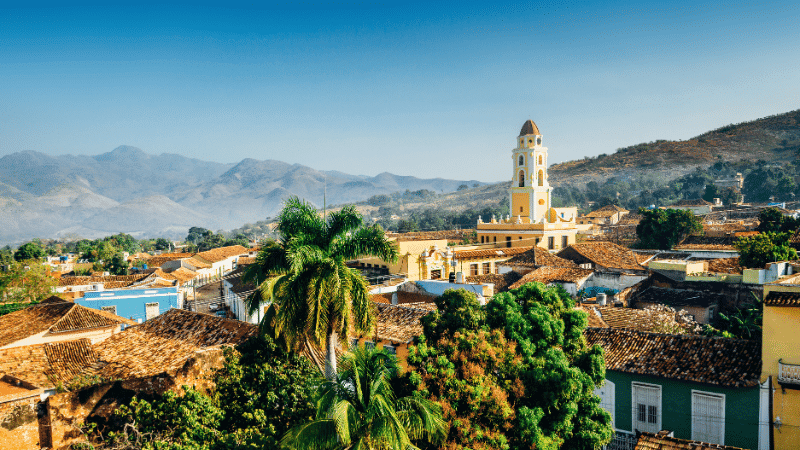 Trinidad cuba landscape