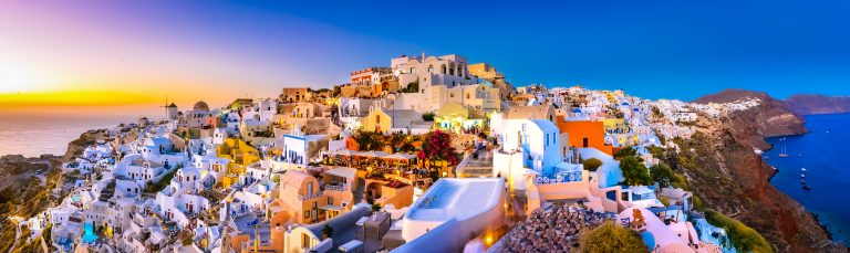 Oia town, Santorini island, Greece