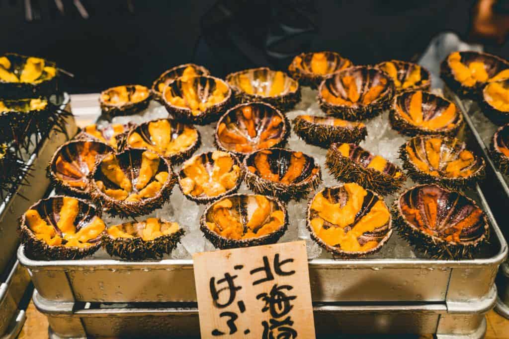 Tsukiji Market on women only tour of Japan