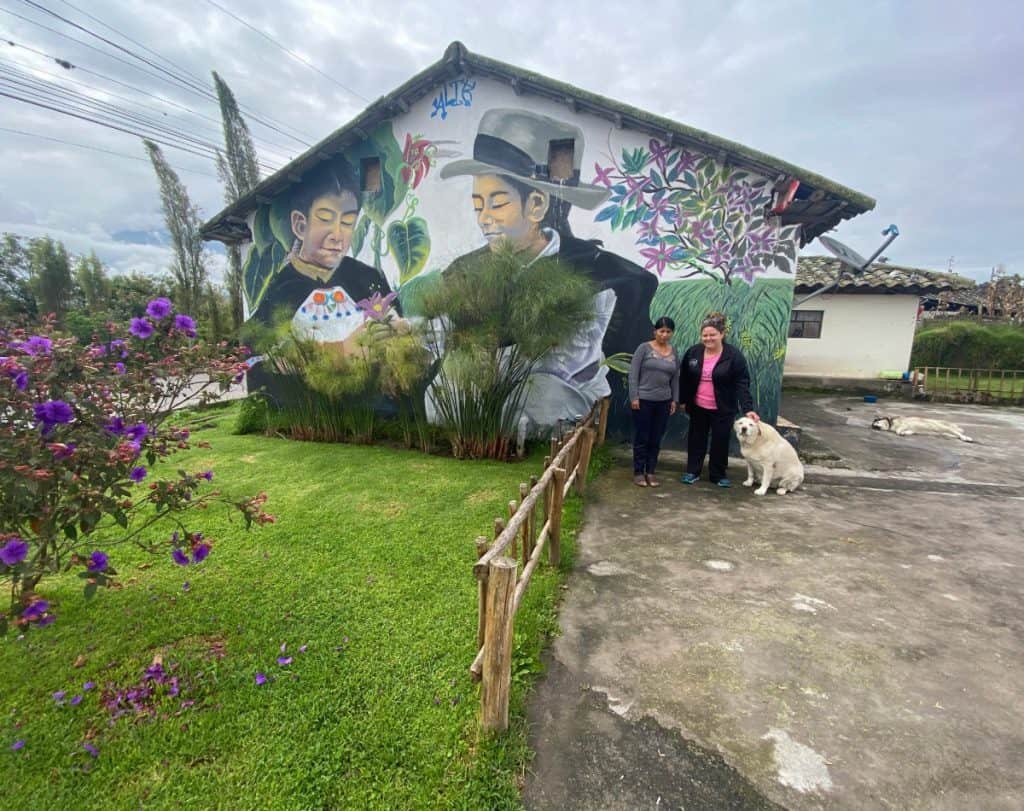 Homestay with local family, women-only tour in Ecuador.