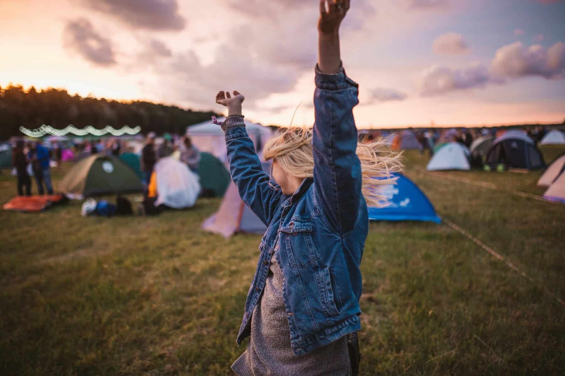 What it's like to go to a music festival as a solo female traveler.