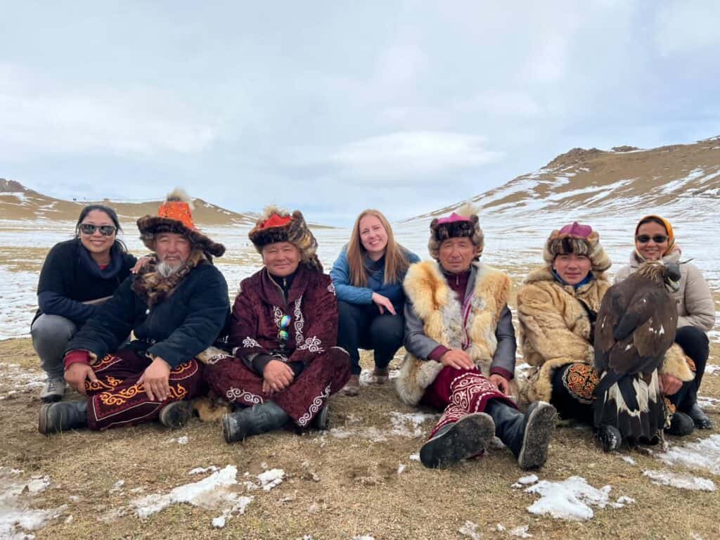 Jess Whitkins in Mongolia, Sofe Travel women-only tour