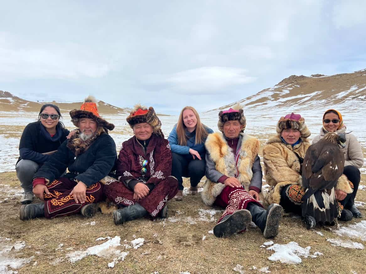Jess Whitkins in Mongolia, Sofe Travel women-only tour