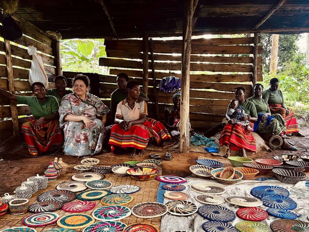 Amanda with Uganda Co-op