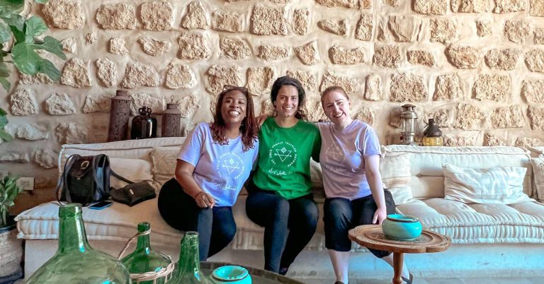 Batroun hotel Lebanon women traveling with Lebanese guide