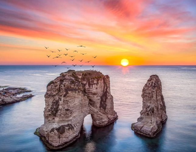 Rouche,Sunset,In,Beirut Rouche,Sunset,In,Beirut