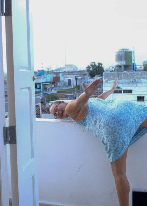 Women travel together Cuba