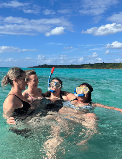 snorkeling in Cuba solo female travelers