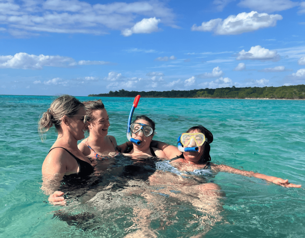 snorkeling in Cuba solo female travelers