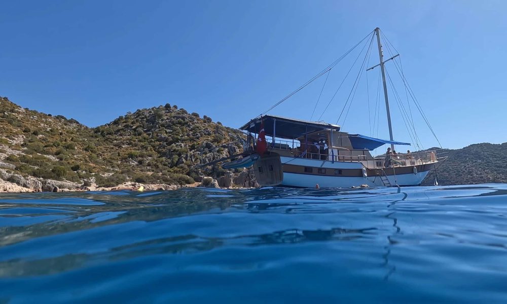 gullet boat in Turkey