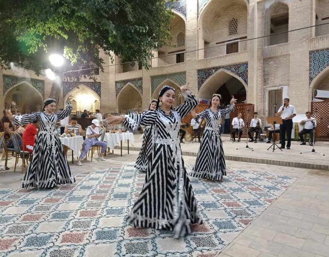 Nodir Devonbegi Madrassah women-only tour of Uzbekistan.