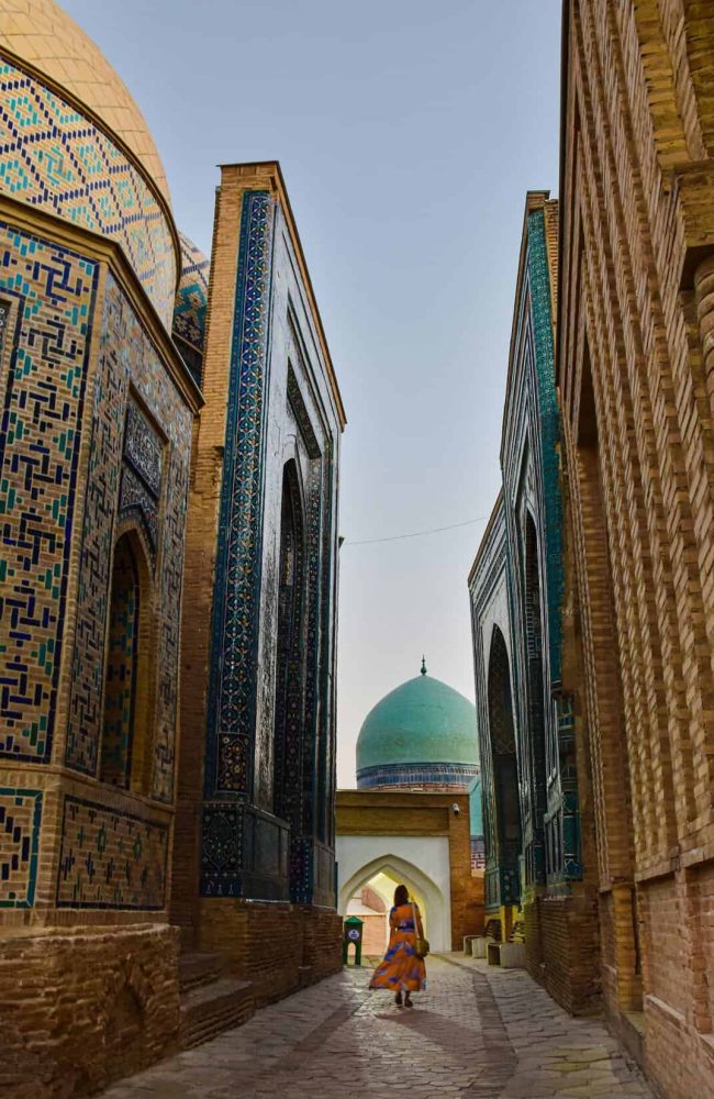 Women-only tour to Uzbekistan.