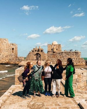 women only tour Sidon castle Lebanon