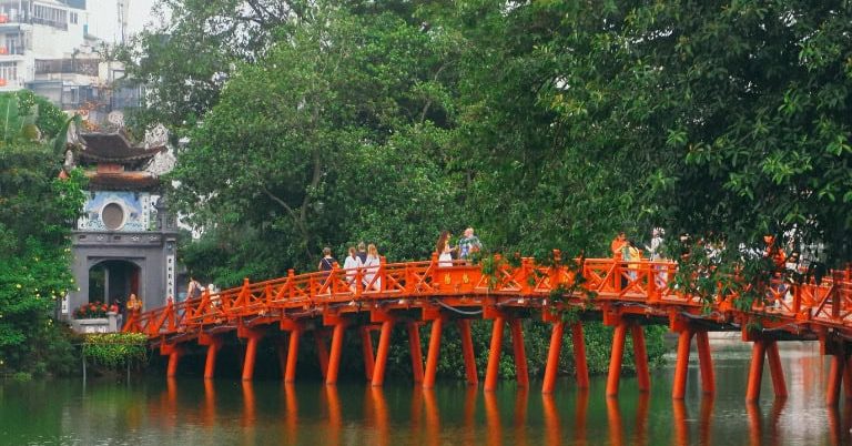SoFe Travel - Huc Bridge Vietnam
