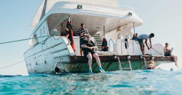 boat on the Red Sea Egypt Solo Female Tour