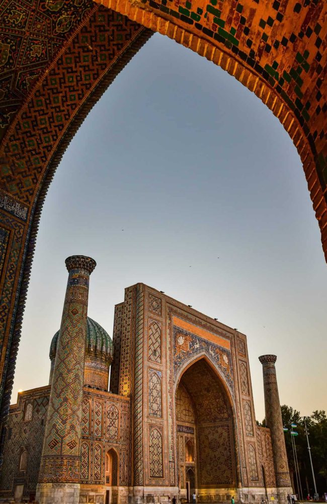 Men-only tour to Uzbekistan.