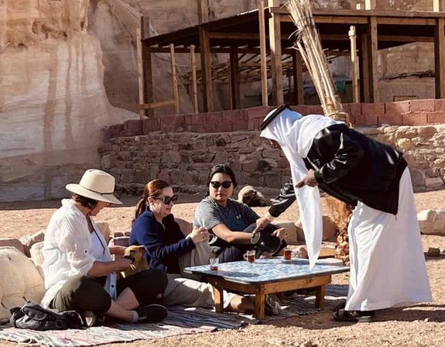 bedouin dinner egypt women only tour to Egypt dinner