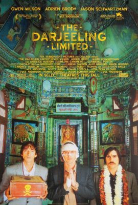 The Darjeeling Limited Movie Poster - Movies to Watch Before Visiting Northern India