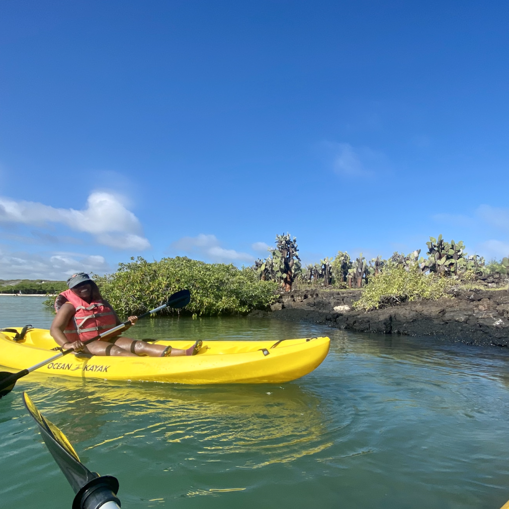 tortuga bay kayak Galapagos