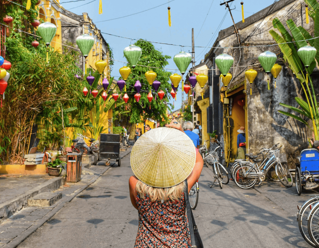 woman on tour in Vietnam with The Solo Female Traveler Network